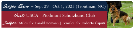 2023 Sieger Show