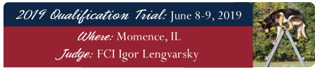 2019 Qualification Trial