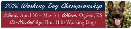 2026 Working Dog Championship
